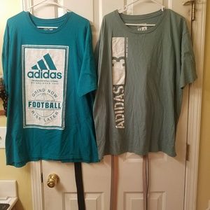 2 Adidas T-shirts